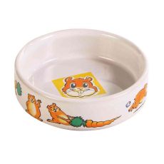 Trixie Keramická miska motív škrečok 90 ml, 8 cm