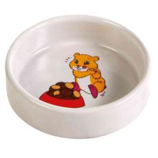Trixie Keramická miska pre škrečka s obrázkom 90 ml, 8 cm