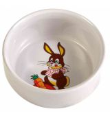 Trixie Keramická miska pre králika s obrázkom 250 ml, 11 cm