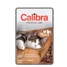 Calibra Cat kapsička Premium Adult Lamb & Poultry 100 g