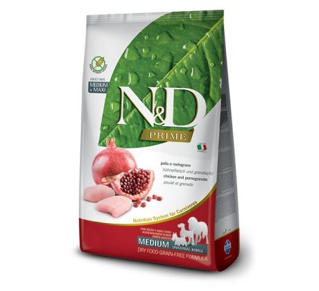 Farmina N&D dog PRIME adult medium&maxi chicken&pomegranate 2,5 kg