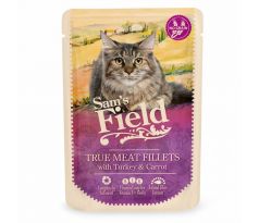 Sams Field True Meat Fillets with Turkey & Carrot 85 g