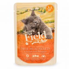Sams Field True Meat Fillets Chicken with Pumpkin 85 g