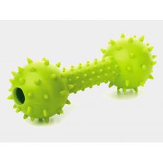 JK TPR činka s pichliačmi zelená, 14 cm