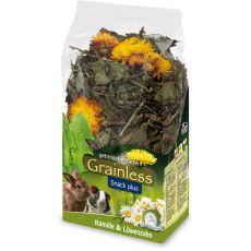 JR Farm Grainless Snack PLUS kamilka a púpava 100 g