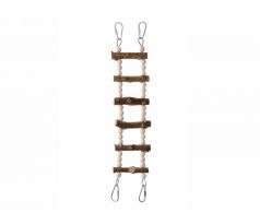JK Natural rebrík, drevená hračka pre vtáky 33 cm