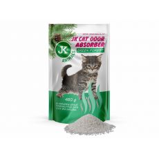 JK Green Forest Absorber, pohlcovač zápachov s vôňou zeleného lesa, 450 g