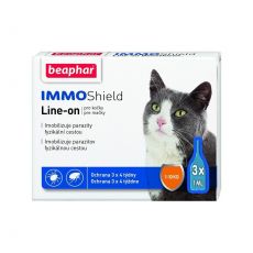 BEAPHAR IMMO SHIELD LINE-ON 3X1ML SPOT ON CAT