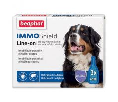 BEAPHAR IMMO SHIELD LINE-ON L 3X4.5ML SPOT ON DOG