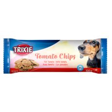 Trixie Snack Chips, lupienky pre psov s paradajkou, ø 4 cm, 100g