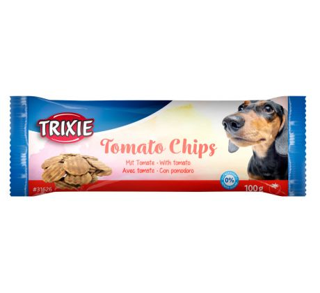 Trixie Snack Chips, lupienky pre psov s paradajkou, ø 4 cm, 100g