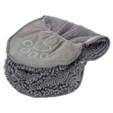 Trixie Uterák s vreckami na ruky, mikrovlákno, 80x35cm, šedá