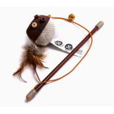 JK Balónik na prúte s catnipom (santou) 18 cm