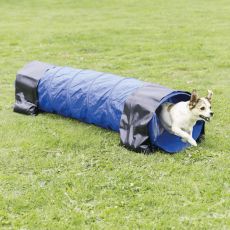 Trixie Agility tunel - malý pes, šteňa, 40cm / 2m - modrý