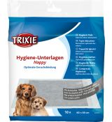 Trixie Hygienické podložky s aktívnym uhlím, 60 x 60 cm, 10ks