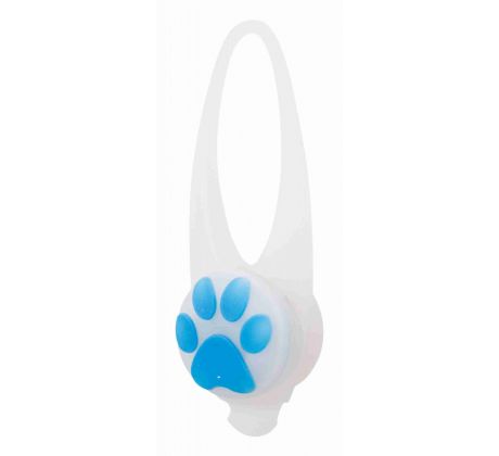 Trixie Flasher blikačka pre psov 2,4 cm / 8 cm biela / farebná labka