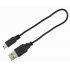 Trixie Flash USB svietiace obojok XS-XL 70 cm / 10 mm, - kráľovská modrá