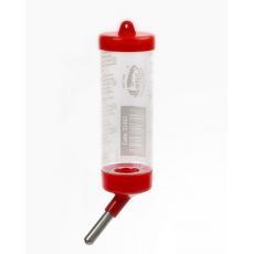 JK Plastová napájačka 125 ml, červená