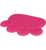 Trixie PVC predložka labka WC 40 x 30 cm, ružová
