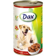 Dax konzerva pre psov s hovädzinou 1240 g