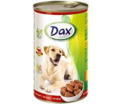 Dax konzerva pre psov s hovädzinou 1240 g