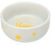 Trixie Keramická miska SPOTLIGHT pre králika, 250 ml/ø 11 cm grey/orange