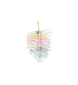 Trixie Pierko z bavlniek s rolničkou, hračka pre mačky, 14 cm, polyester