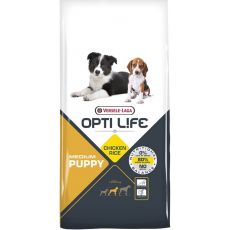 Versele Laga OptiLife Puppy Medium kura ryža 12,5kg