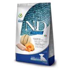 Farmina N&D dog OCEAN PUMPKIN GF puppy mini, cod & cantaloupe melon 0,8 kg