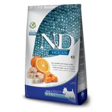 Farmina N&D dog OCEAN PUMPKIN GF adult mini, codfish & orange 7 kg