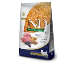 Farmina N&D dog AG adult mini, lamb, spelt, oats & blueberry 2,5 kg