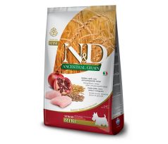 Farmina N&D dog AG senior mini, chicken, spelt, oats & pomegranate 2,5 kg