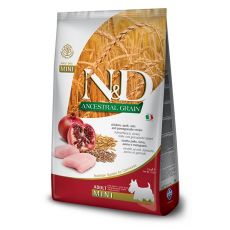 Farmina N&D dog AG adult mini, chicken, spelt, oats & pomegranate 2,5 kg