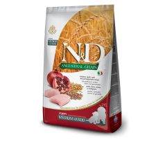 Farmina N&D dog AG puppy medium & maxi, chicken, spelt, oats & pomegranate 2,5 kg