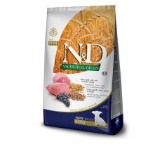 Farmina N&D dog AG puppy mini, lamb, spelt, oats & blueberry 0,8 kg