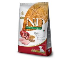 Farmina N&D dog AG puppy mini, chicken, spelt, oats & pomegranate 7 kg