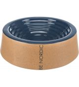 Trixie BE NORDIC keramická miska, 0.8 l/ø 25 cm, tmavo-modrá/béžová