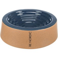 Trixie BE NORDIC keramická miska, 0.5 l/ø 20 cm, tmavo-modrá/béžová