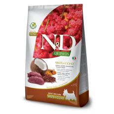 Farmina N&D dog QUINOA (GF) adult mini, skin & coat, venison & coconut 2,5 kg