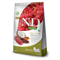 Farmina N&D dog QUINOA (GF) adult mini, skin & coat, duck & coconut 2,5 kg