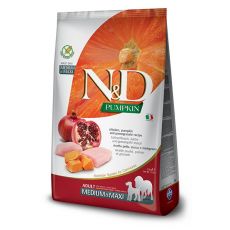 Farmina N&D dog PUMPKIN (GF) adult medium & maxi, chicken & pomegranate 12 kg