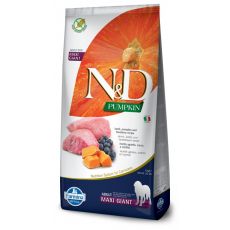 Farmina N&D dog PUMPKIN (GF) adult giant maxi, lamb & blueberry 12 kg