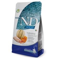 Farmina N&D cat OCEAN PUMPKIN (GF) kitten, cod, shrimp & cantaloupe melon 1,5 kg