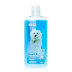 Happet Šampón pre psov na bielu srst 240ml
