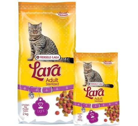 VL Lara Premium Cat Adult Sterilized Chicken - kuracie 2 kg