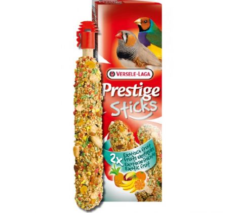 Pamlsok VL Prestige Sticks Finches Exotic Fruit 2 ks-  tyčinky pre drobné exoty s ovocím 60 g