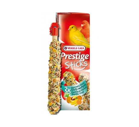Pamlsok VL Prestige Sticks Canaries Exotic Fruit 2 ks-  tyčinky pre kanáriky s ovocím 60 g