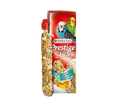 Pamlsok VL Prestige Sticks Budgies Exotic Fruit 2 ks- tyčinky s ovocím pre andulky 60 g