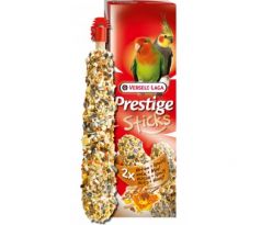 Pamlsok VL Prestige Sticks Big Parakeets Nuts & Honey 2 ks- tyčinky pre stredné papagáje s medom a orechami 140 g