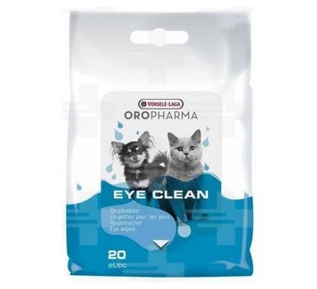 VL Oropharma čistiace utierky Eye Clean dog/cat 20 ks